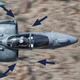 Illustration for article titled This Wild Photo Shows Warped Air Getting Gulped Into A Harrier's Engine